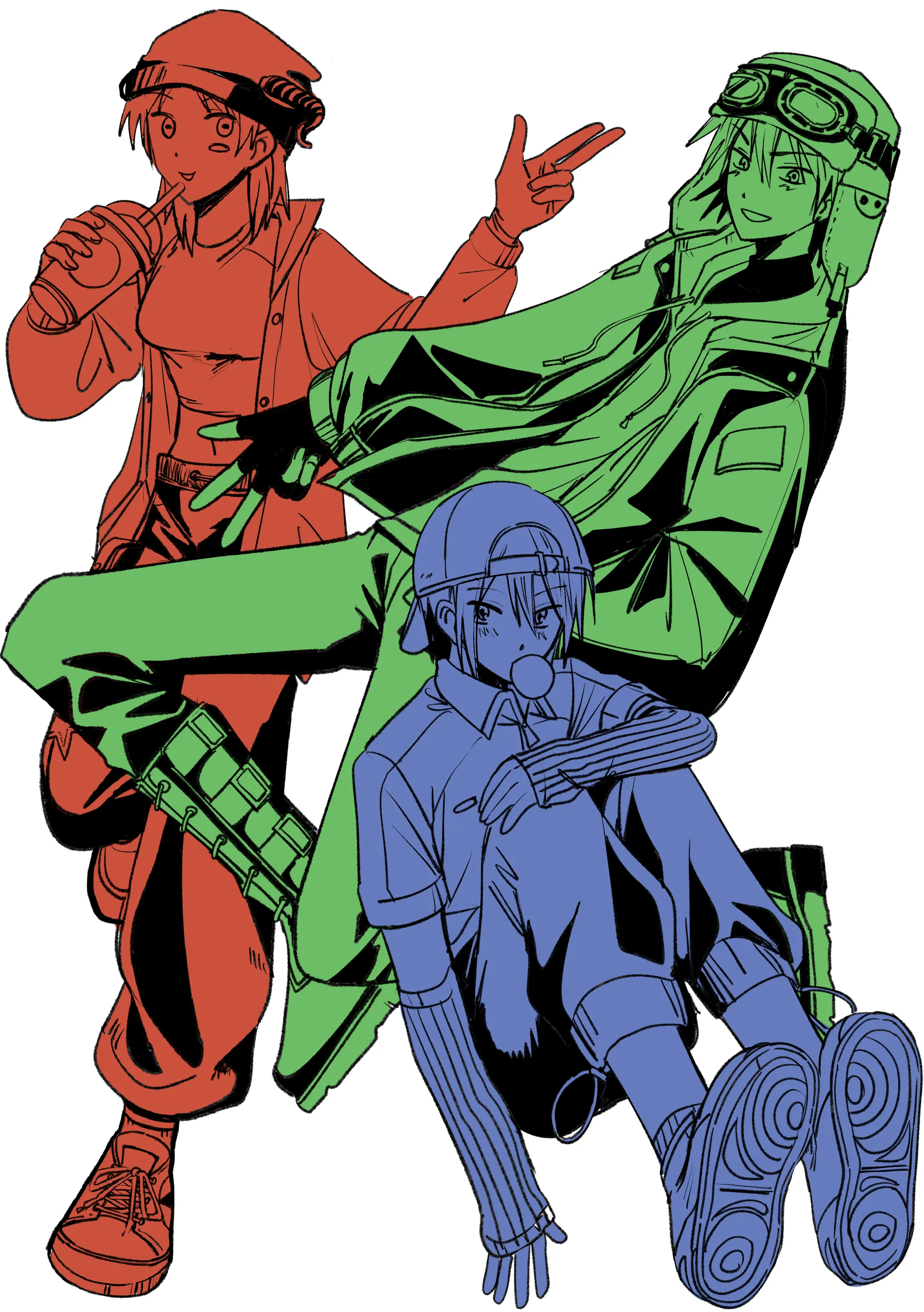 キャラB漫画